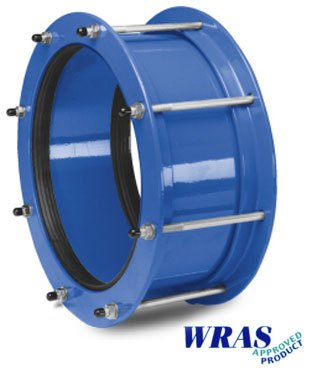 Муфта AVK 52/258 сборная для труб из стали и пвх